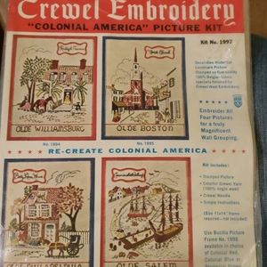 Bucilla antique/vintage Embroidery/ Needlepoint